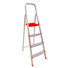 ESCADA ALUMINIO  4 DEGRAUS 1.43M