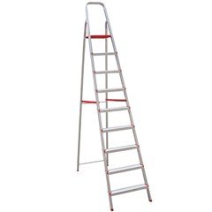 ESCADA ALUMINIO  9 DEGRAUS 2.64M