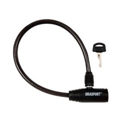 CADEADO P/ BICICLETA C/ CHAVE 8MM X 40CM (7015)
