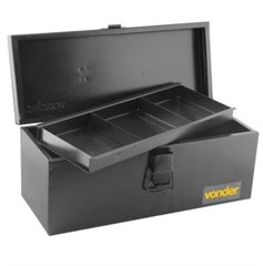 CAIXA FERRAM.METAL BAU C/BANDEJA 40X16X17CM