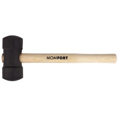 MARTELO BORRACHA AZULEJISTA PRETO 80MM (805004)