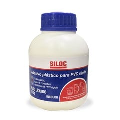 ADESIVO PVC 175G FRASCO C/PINCEL SILOC