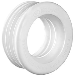 ESPUDE SANFONADO BORRACHA BRANCO MACIO (0798)