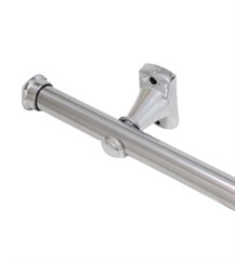 VARAO PARA CORTINA 3M CROMADO C/KIT