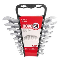JOGO CHAVES FIXAS 6 A 22MM 8PCS*