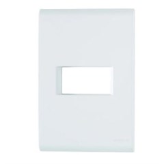 PLACA LIZ 4X2 P/ 1MOD. HORIZ. (57106/204)