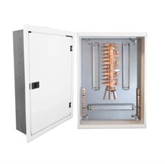QUADRO DIST TRIF EMB  28DIN C/BARRAMENTO 100A