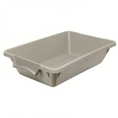 CAIXA PLASTICA P/ MASSA 22L REFORCADA (6039-22)