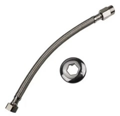 ENGATE FLEX. MALHA INOX   40CM (7006)
