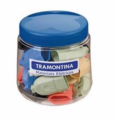 PINO FEMEA 10A 2P COLOR (POTE C/24) (57421/952)