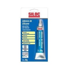 ADESIVO SILICONE ACETICO  50G INCOLOR SILOC