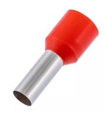 TERMINAL ILHOS TUBULAR 10MM VERM. TI-1012 (1006)
