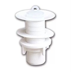 VALV LAVATORIO  PVC BRANCA S/LADRAO (1523/F)