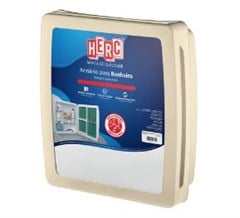 ARMARIO BANHEIRO  34X37X10CM BEGE (2653)*