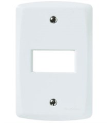 PLACA LUX2 4X2 P/ 1MOD. HORIZ. (57105/204)