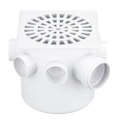 CAIXA SIFONADA QUAD  BCA 150X150X50MM (255)