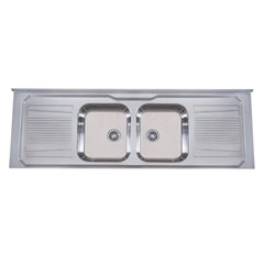 PIA INOX 1,80M S/VALVULA CONCRETADA DUPLA (55453)