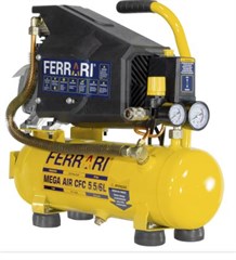 COMPRESSOR AR MEGA AIR 1HP CFA 5.5/6L 120LBS C/KIT