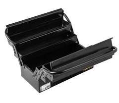 CAIXA FERRAM.METAL SANF. C/5 GAV.40X19X20CM