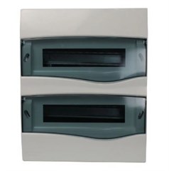 QUADRO DISTR EMB 24DIN TAMPA TRANSP.