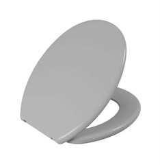 ASSENTO SANIT  OVAL SOFT CINZA