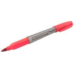 CANETA MARCADOR PERMANENTE VERM. P.FINA 2MM (7853)