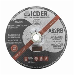 DISCO DE DESBASTE 228X6,4X22,2MM*
