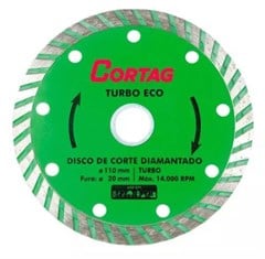 DISCO DIAMANTADO   110MM TURBO ECO