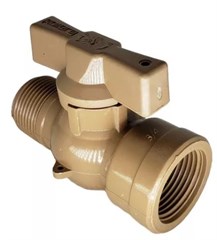 REGISTRO ESFERA PVC MACHO/FEMEA 3/4