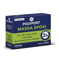 ADESIVO EPOXI   50G POLYEPOX (MASSA EPOXI)