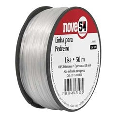 LINHA PEDREIRO LISA   50M POLIETILENO