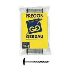 PREGO TELHEIRO GALV. C/ARRUELAS 18X27 500G