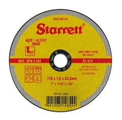 DISCO DE CORTE  INOX   178X1,6X22,2MM