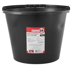 BALDE PLASTICO P/ CONCRETO 12L