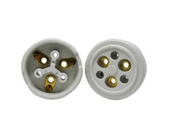 TOMADA POLARIZADA PORCELANA  3 X 30A 380V (30189)*