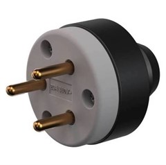 PINO POLARIZADO PORCELANA   3 X 30A 380V (30192)