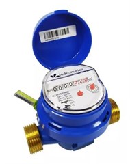 HIDROMETRO UNIJATO 2,5M³/H X 3/4 DN20 QN-1,5 LACRA