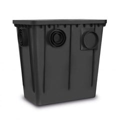 CAIXA GORDURA 52X33X51CM 52L C/CESTO PT (6090-8)