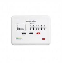 CENTRAL ALARME INCENDIO CONV.12V 12SET 1BAT BIV (2