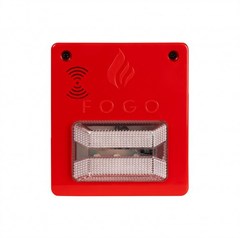 SINALIZADOR AUDIOVISUAL C/SIRENE 12/24V CONV.*