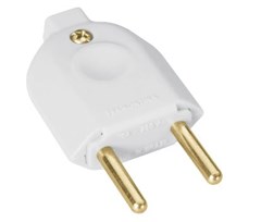 PINO MACHO  10A 2P BRANCO (57402/002)