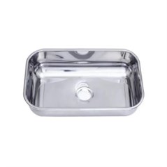 CUBA INOX 56X34X17CM F3/N.2 S/VALV.(EXTRA) (2EX)