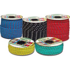 CORDA POLIESTER/PET CARRETEL 16MM COLORIDA 55M