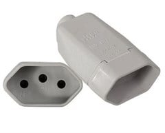 PINO FEMEA  20A 2P+T CINZA (39011)