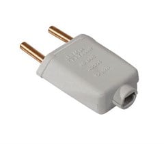 PINO MACHO 10A 2P CINZA (39004)