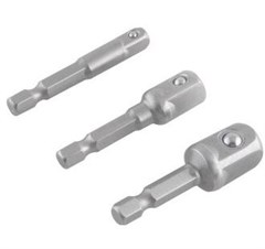 JOGO ADAPTADORES P/SOQUETES 1/4, 3/8, 1/2 3PCS
