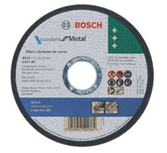 DISCO DE CORTE  INOX 115X1,0X22,2MM (A60T BF)*