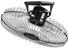 VENT TETO PREMIUM OSC.360 GRAUS 60CM 6P PTO BIV