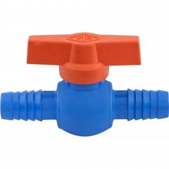 REGISTRO ESFERA PVC UNIAO DENTADA AZUL  1/2 (RZ06)