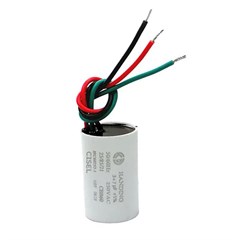 CAPACITOR 3FIOS  3+7UF 250VAC (1306)